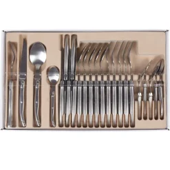 Vaisselle Et Accessoires De Table<Gifi Ménagère 24 pièces gris