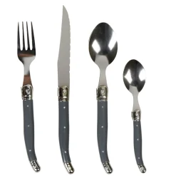Vaisselle Et Accessoires De Table<Gifi Ménagère 24 pièces gris tradition