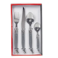 Vaisselle Et Accessoires De Table<Gifi Ménagère 24 pièces gris tradition