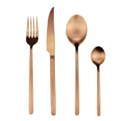 Vaisselle Et Accessoires De Table<Gifi Ménagère 16 pièces inox marron cuivré
