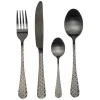 Gifi Ménagère 16 pièces inox noir| Vaisselle Et Accessoires De Table