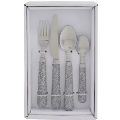 Préparation Culinaire<Gifi Ménagère 24 pièces paillettes argenté