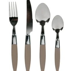 Vaisselle Et Accessoires De Table<Gifi Ménagère 24 pièces taupe