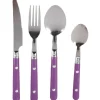 Gifi Ménagère 16 pièces violet| Vaisselle Et Accessoires De Table