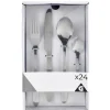 Vaisselle Et Accessoires De Table<Gifi Ménagère inox 24 pièces