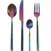 Gifi Ménagère iridiscente inox 16 pièces| Vaisselle Et Accessoires De Table