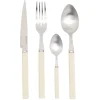 Gifi Ménagère laguiole cottage 16pcs ivoire| Vaisselle Et Accessoires De Table