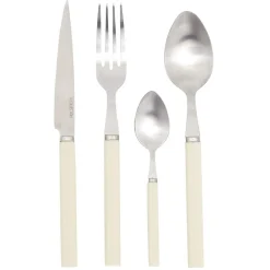Gifi Ménagère laguiole cottage 16pcs ivoire| Vaisselle Et Accessoires De Table