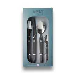 Gifi Ménagère Laguiole Evolution 16 pièces turquoise| Vaisselle Et Accessoires De Table