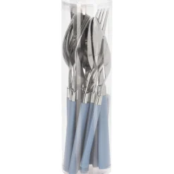 Gifi Ménagère manche bleu 12 pièces| Vaisselle Et Accessoires De Table
