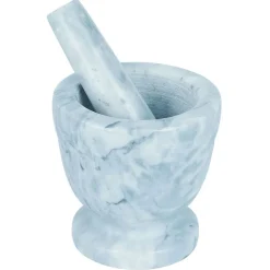 Préparation Culinaire<Gifi Mortier avec pilon effet marbre gris Ø10,5xH10cm
