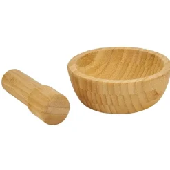 Préparation Culinaire<Gifi Mortier en bambou Ø15,8cm