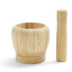 Préparation Culinaire<Gifi Mortier en bambou H14,5cm