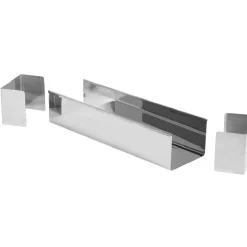 Cuisson<Gifi Moule à bûche rectangulaire en inox