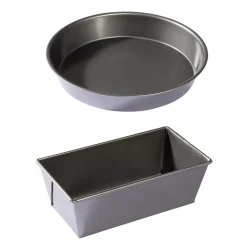 Cuisson<Gifi Moule à cake + Moule à manqué métal anti-adhérent