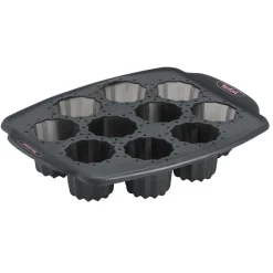 Cuisson<Gifi Moule à cannelés en silicone Tefal 10 pièces