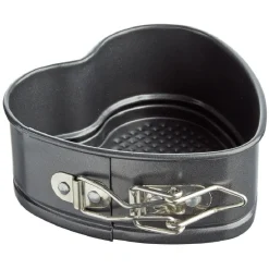 Cuisson<Gifi Moule à charnière en acier forme coeur