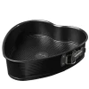 Cuisson<Gifi Moule à charnière forme coeur noir