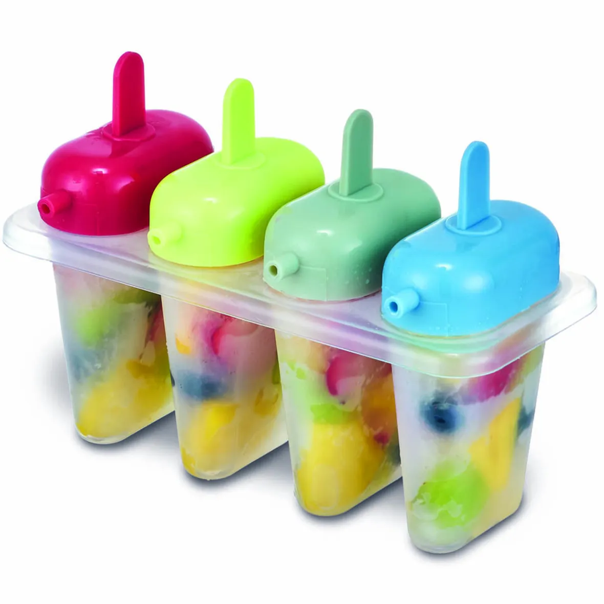 Cuisson<Gifi Moule à glace manche coloré x 4