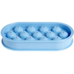 Gifi Moule à glaçon diamant x12 - plastique bleu 24,5x12,5xH4cm| Vaisselle Et Accessoires De Table
