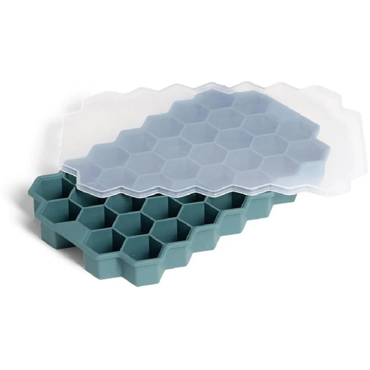 Vaisselle Et Accessoires De Table<Gifi Moule à glaçon forme hexagonale silicone 20,8x12,5x2,3cm