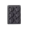 Cuisson<Gifi Moule à gâteau Halloween silicone noir 27x18xH3cm