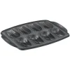 Cuisson<Gifi Moule à madeleines en silicone Tefal 8 pièces