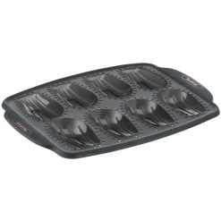 Cuisson<Gifi Moule à madeleines en silicone Tefal 8 pièces