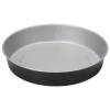 Cuisson<Gifi Moule à manqué antiadhésif Happy Hour rond gris noir