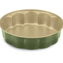 Cuisson<Gifi Moule à manqué B-NAT beige et vert