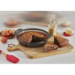 Cuisson<Gifi Moule à manqué Tefal Crispybake silicone rétractable ø24 cm