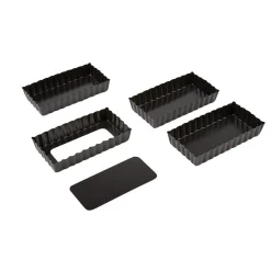 Cuisson<Gifi Moule à mini cake avec fond amovible x4