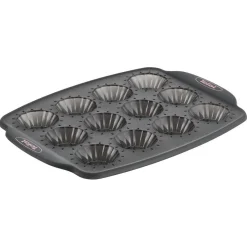 Cuisson<Gifi Moule à mini tartelettes en silicone Tefal 12 pièces