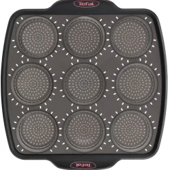 Cuisson<Gifi Moule à muffins en silicone rétractable Tefal 9 pièces