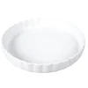 Cuisson<Gifi Moule à tarte en céramique blanc