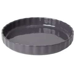 Cuisson<Gifi Moule à tarte en céramique gris