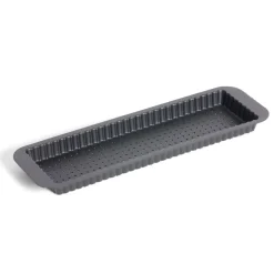 Cuisson<Gifi Moule à tarte rétractable acier perforé noir 35x11xH2,5cm