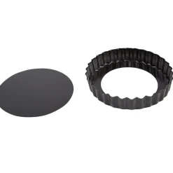 Cuisson<Gifi Moule à tartelette avec fond amovible x4