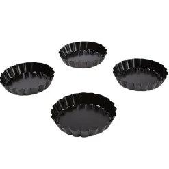 Cuisson<Gifi Moule à tartelette avec fond amovible x4