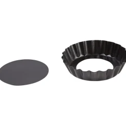 Cuisson<Gifi Moule à tartelette avec fond amovible x4