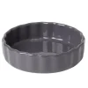 Cuisson<Gifi Moule à tartelette en céramique gris