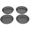 Cuisson<Gifi Moule à tartelette revêtement antiadhésif Happy Hour x4