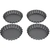 Cuisson<Gifi Moule à tartelette revêtement antiadhésif Ø12cm x4