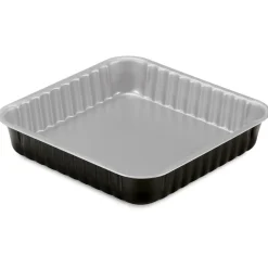 Cuisson<Gifi Moule antiadhésif carré Happy Hour gris noir