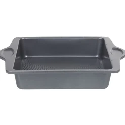 Cuisson<Gifi Moule carré métal fond texturé anti adhérent