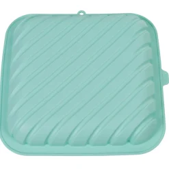 Cuisson<Gifi Moule carré pixel 3D silicone vert