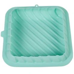 Cuisson<Gifi Moule carré pixel 3D silicone vert