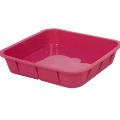 Cuisson<Gifi Moule carré silicone rose
