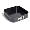 Cuisson<Gifi Moule charnière carré métal noir 26x26xH6,8cm
