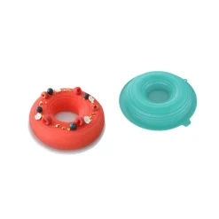 Cuisson<Gifi Moule donut 3D silicone vert